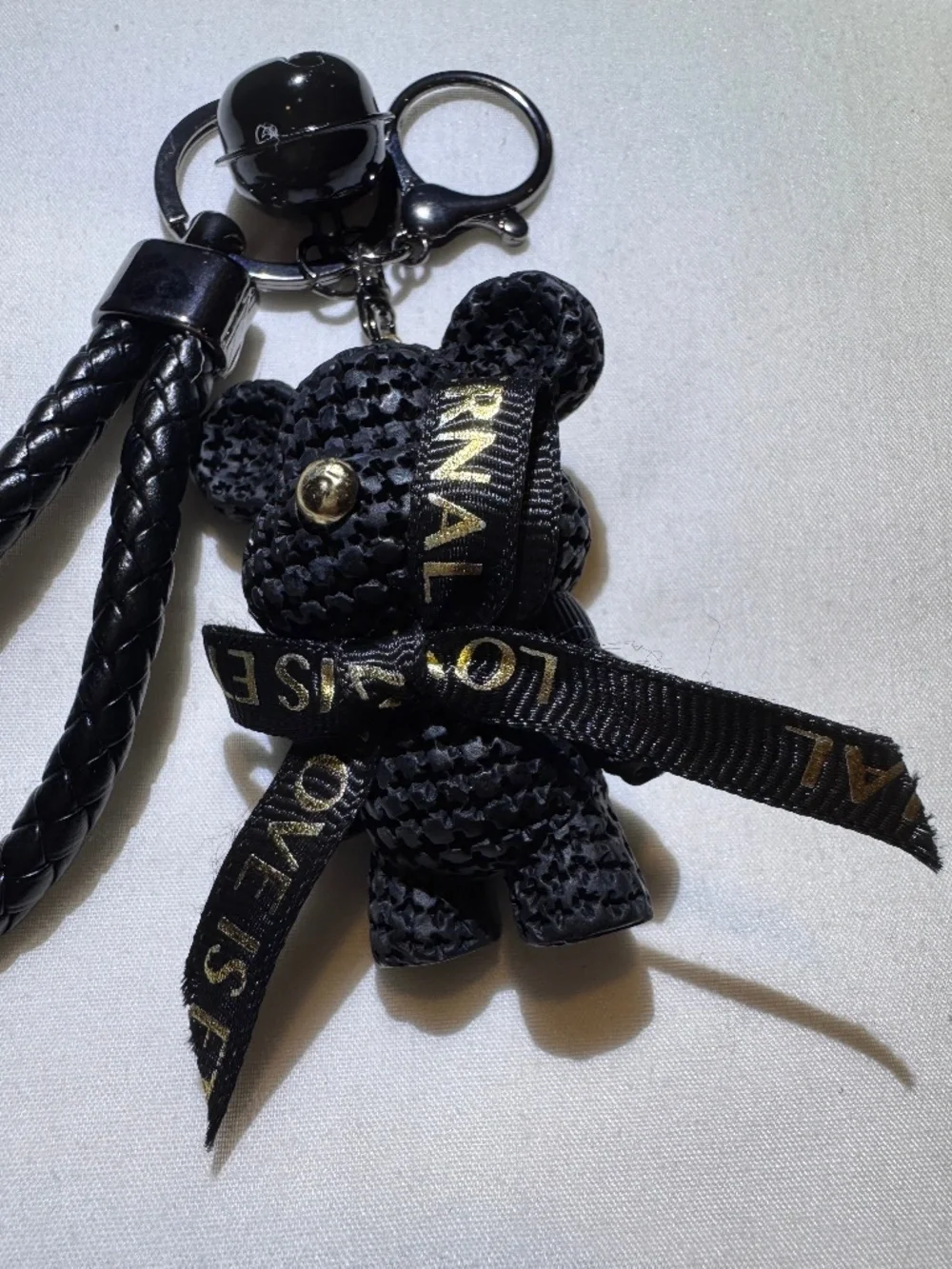 Love is Eternal Keychain Purse Charm